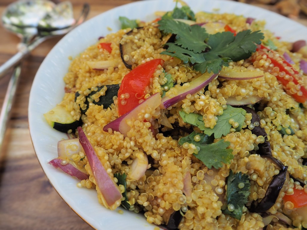 quinoa salad- rongwei organic -蓉巍有機